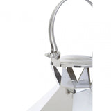 Herber Small Silver Steel Lantern
