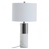 Eben Chrome Base Table Lamp