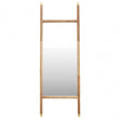 Nirav Natural Wooden Frame Mirror