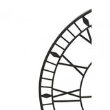 Genova Large Black And White Led Wall Clock