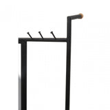 Nirav Black Iron Mirror