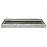 Hiba Silver Mirrored Tray