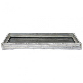 Hiba Silver Mirrored Tray