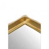 Hiba Gold Finish Mirrored Tray