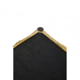 Hiba Gold Finish Mirrored Tray