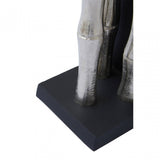Hiba Set Of Two Silver Bookends