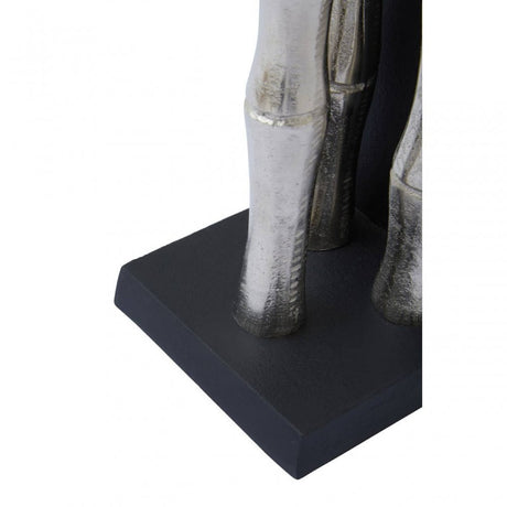 Hiba Set Of Two Silver Bookends