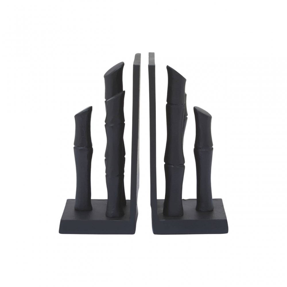 Hiba Set Of Two Black Bookends