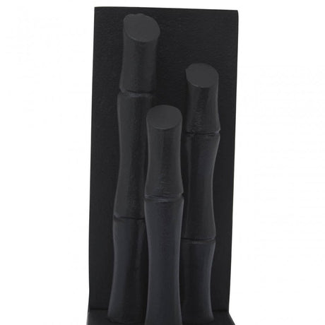 Hiba Set Of Two Black Bookends