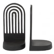 Rubi Set Of 2 Black Bookends