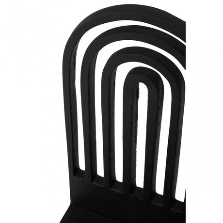 Rubi Set Of 2 Black Bookends