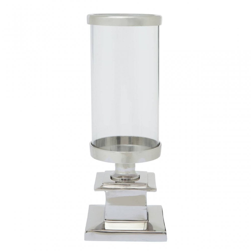 Ryley Silver Candle Holder