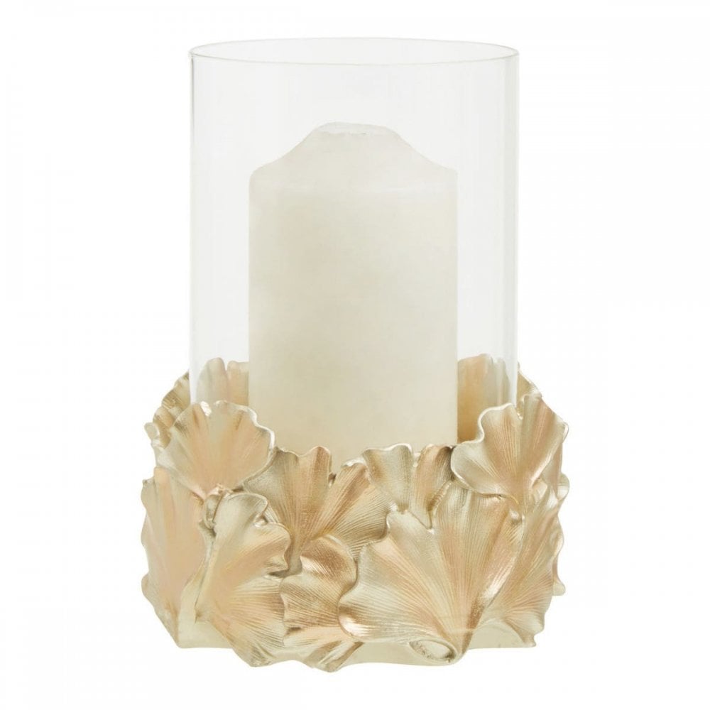 Boho Ginkgo Candle Holder