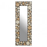 Palu Large Black White And Gold Wall Mirror