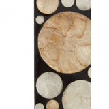 Palu Large Black White And Gold Wall Mirror