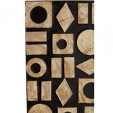 Palu Black And Gold Wall Mirror