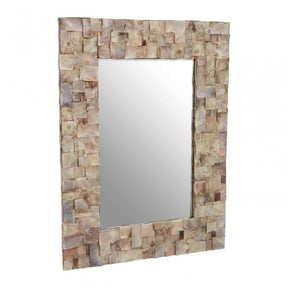 Palu Natural Shell Wall Mirror