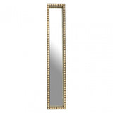 Palu Black And Gold Cm Cracking Wall Mirror