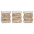 Kuta Set Of 3 Natural Tealight Holders