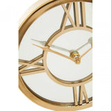 Mateo Black Marble Base Clock