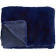 Bosie Lamina Navy Blue Throw
