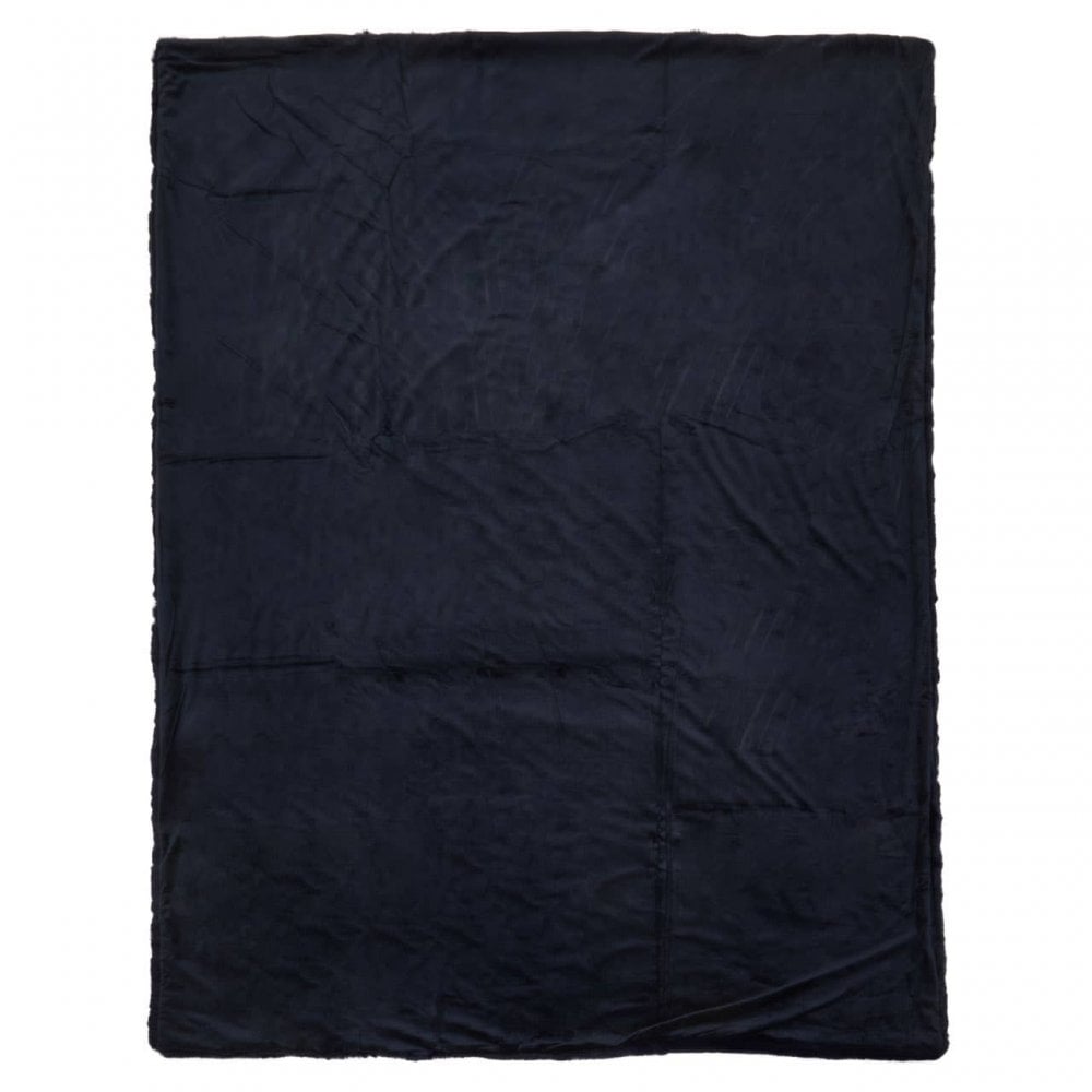 Bosie Lamina Navy Blue Throw