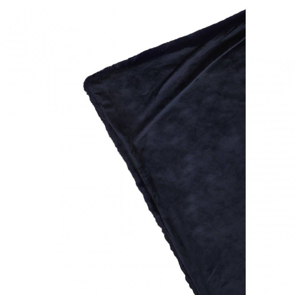 Bosie Lamina Navy Blue Throw