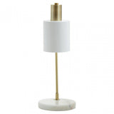 Newton White Shade Desk Lamp