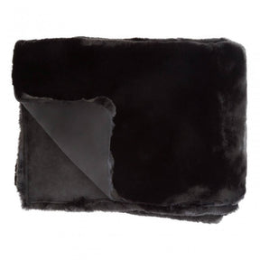 Bosie Lamina Black Throw