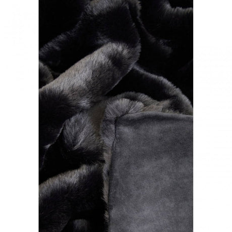 Bosie Lamina Black Throw