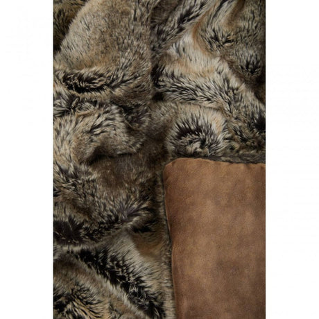 Bosie Lamina Mocha Ombre Throw