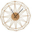 Genova Small Gold Metal Wall Clock