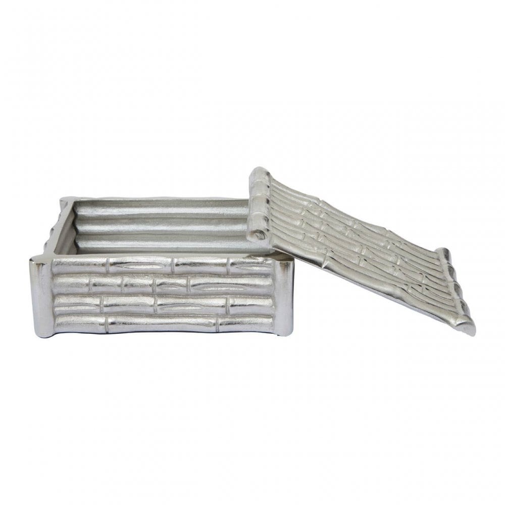 Hiba Small Silver Trinket Box