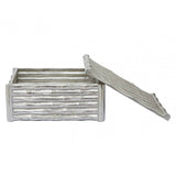 Hiba Large Silver Trinket Box