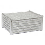 Hiba Large Silver Trinket Box