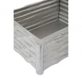 Hiba Large Silver Trinket Box
