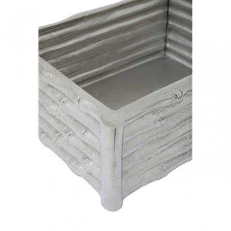 Hiba Large Silver Trinket Box