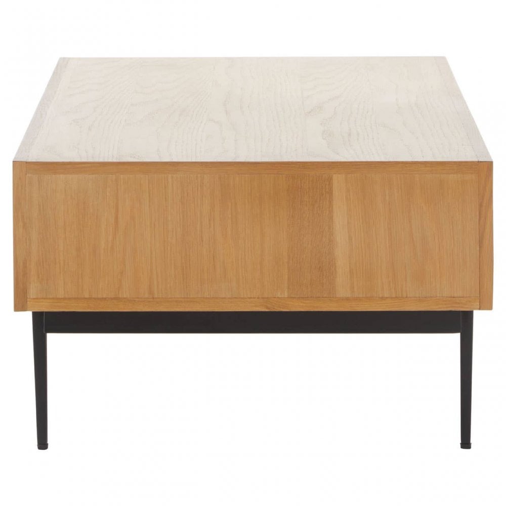Jakara Natural Finish Wooden Coffee Table