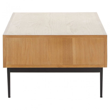 Jakara Natural Finish Wooden Coffee Table