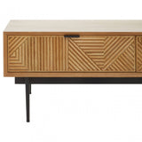 Jakara Natural Finish Wooden Coffee Table