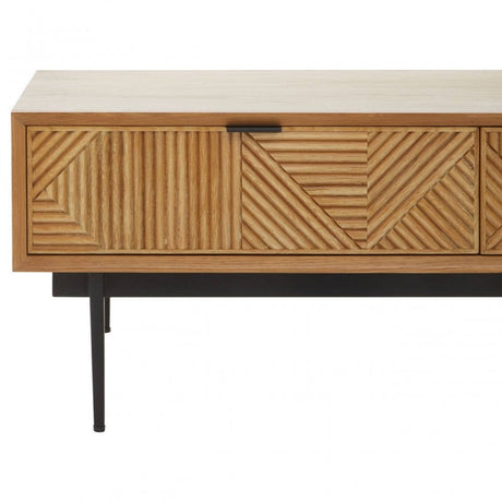 Jakara Natural Finish Wooden Coffee Table