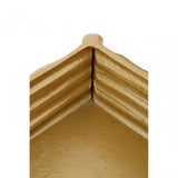 Hiba Small Gold Finish Trinket Box