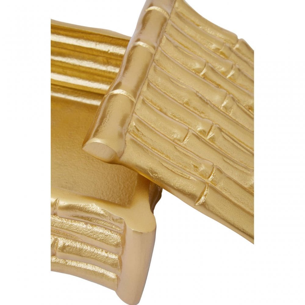 Hiba Small Gold Finish Trinket Box
