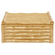 Hiba Large Gold Finish Trinket Box