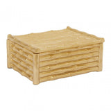 Hiba Large Gold Finish Trinket Box