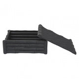 Hiba Small Black Finish Trinket Box
