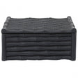 Hiba Large Black Finish Trinket Box