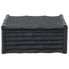 Hiba Large Black Finish Trinket Box