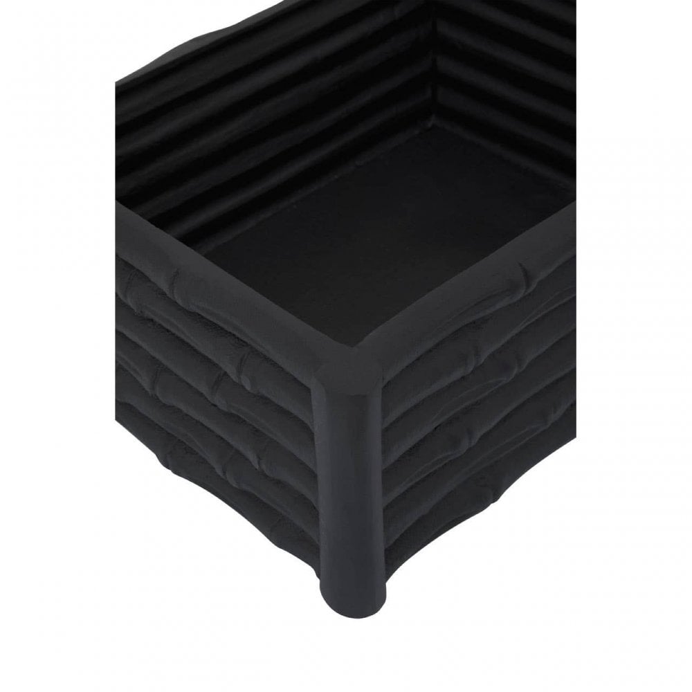 Hiba Large Black Finish Trinket Box