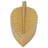 Prato Gold Finish Plume Box